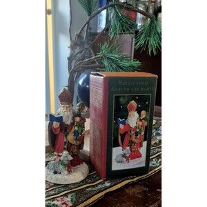 1995 Santas of the World Netherlands May Company  Mint with Original Box.